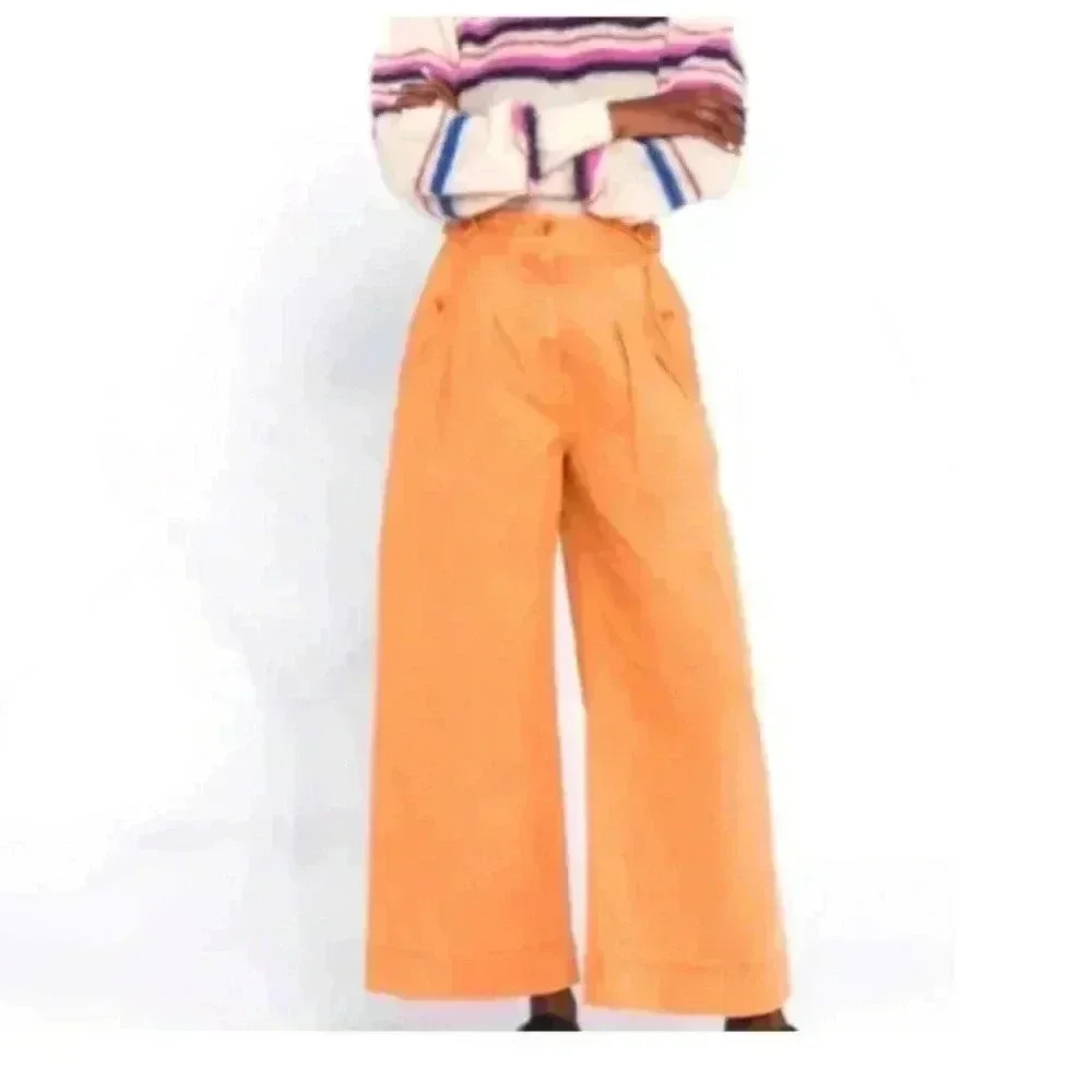 Ulla Johnson Wilde Pants Terracotta Size 8 NWT